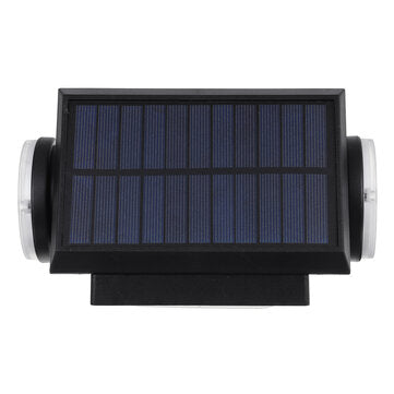 78 LED Wall Lamp Solar Light Motion Sensor IP65 3-Heads Rotatable Street Lamp