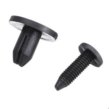 6mm Universal 50pcs Plastic Car Rivet Fastener Car Door Bumper Cover Fender Bumper Fixed Clip