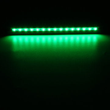 35CM RGB SMD5050 Rigid LED Strip Light Air Bubble Aquarium Fish Tank Lamp + Remote Control AC220V