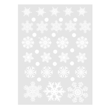 Christmas Snowflakes Window Clings Decals Winter Decorations for 2020 Christmas Home Window Decor