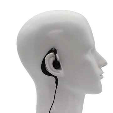 Adjustable Throat Mic Earphone Microphone Yaesu VX-6R Earhook Headset VX-277R Headset VX-7R Headset