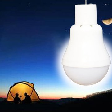 3W Portable Rechargeable Solar Powered 12 LED Bulb Light Outdoor Camping Yard Emergency Lamp