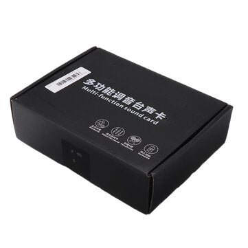X9 MINI Computer External Mobile Phone Sound Card Repair Tone Mixer Suitable for Home Computer Recor