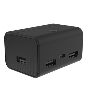 YD05-01 HD Switch Video Converter Folding Converter Base Aluminum Alloy Video Converter for Nintendo