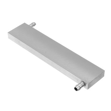 40x180x12mm Aluminum Water Cooling Block For CPU Semiconductor Cooling Radiator Heatsink