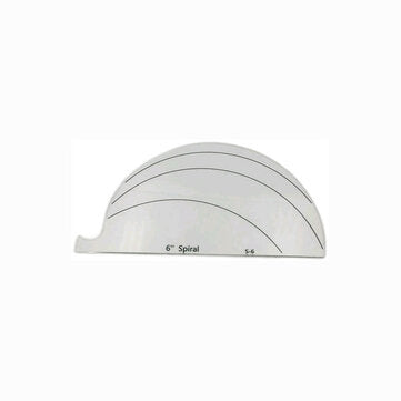 6Pcs Multifunctional Special-shaped Sewing Patchwork Ruler Acrylic DIY Processing Sewing Ruler Templ
