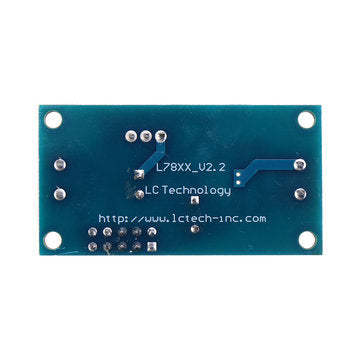 5V LM7805 DC/AC 8-24V To 5V Three Terminal Voltage Regulator Power Supply Module Output Max 1.2A