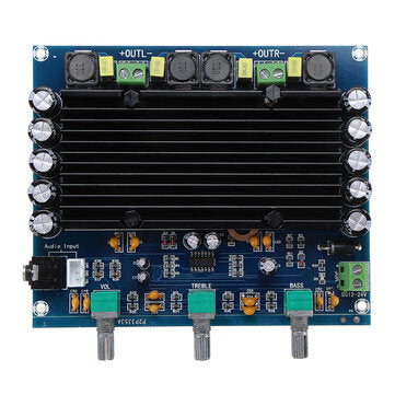 XH-M549 150W*2  Digital Power Amplifier Board TPA3116D2 Digital Audio Amplifier Board 2.0 Channels w