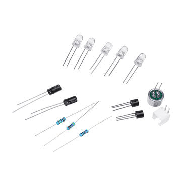 Voice Control 5MM Green LED Melody Light Electronic Production Kit DIY Fun Production Parts