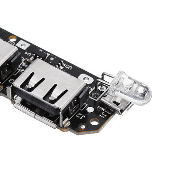 5V 2.1A 3 USB Mobile Power Circuit Board  Boost Module For DIY Power Bank Lithium Battery