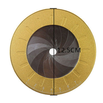 Drillpro 12.5cm Creative Flexible Circle Drawing Tool Rotary Adjustable Round Measuring Painting Mat