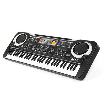 Standard 61 Keys  Children Electronic Piano Keyboard with External Speaker Microphone Supports Singi