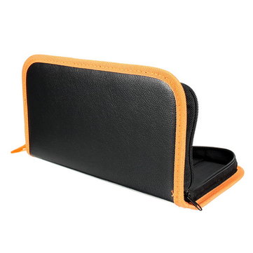 Yellow Edges Tool Bag Electrician Canvas Repair Soldering Iron Chisel Roll Electrical Tools Utility