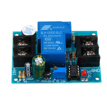 Universal 12V Battery Anti-discharge Controller with Delay Anti-over-discharge Protection Board Low