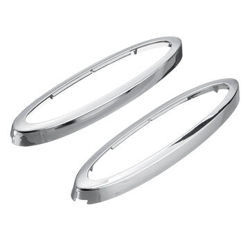 Remote Key Fob Chrome Trim Kit For Jaguar XF & XK & XKR #C2P15136
