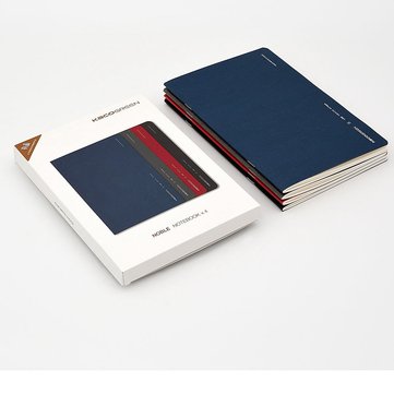 [From XM YouPin] 4 Pcs Noble Portable Notebook Specialty Paper Cover Dowling Paper 32 Pages For Scho