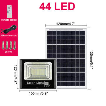 44/170/180LED Solar Wall Lights Outdoor Waterproof Infrared Garden Lamp (LED QUANTITY: 44LED)