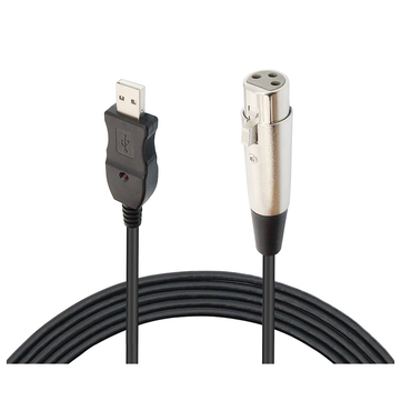 USB Microphone Cable Microphone To Computer Adapter Cable 3 Meters Computer Cable
