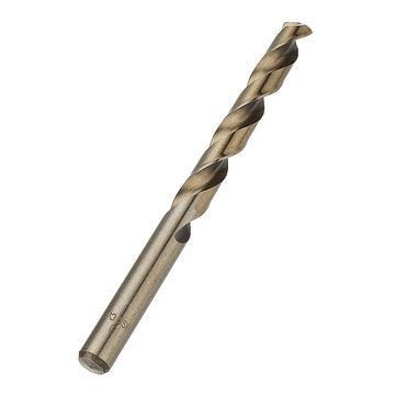 Drillpro 5pcs 4-10mm HSS M35 Cobalt Twist Drill Bit 4/5/6/8/10mm for Metal Stainless Steel Aluminium