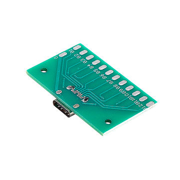 5pcs TYPE-C Female Test Board USB 3.1 with PCB 24P Female Connector Adapter For Measuring Current Co