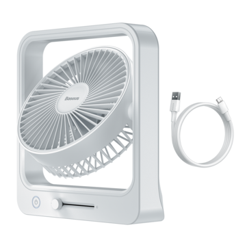 Baseus Shaking Fan Lightweight Protable Fan Dasktop Mini Summer Fan