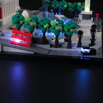 YEABRICKS DIY LED Light Lighting Kit ONLY For LEGO 21045 Trafalgar Square Block Bricks Toy