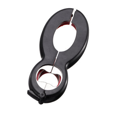 6 in 1 Multi Function Can Bottle Opener Jar Gripper Kitchen Tools