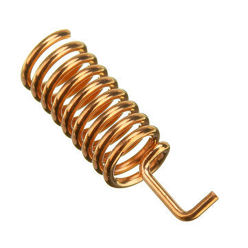 50Pcs 915MHz SW915-TH12 Copper Spring Antenna For Wireless Communication Module