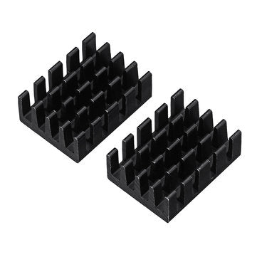 10Pcs 19x14x7mm Heat Sink Chip Special Radiator Aluminum Heat Conduction
