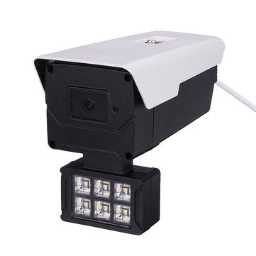 6PCS LED Lights Full Color 3MP POE IP Camera Outdoor IP65 50m Infrared Night Vision Motion Tracking