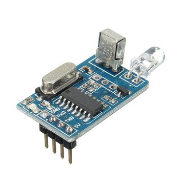 5PCS DIY 5V Wireless IR Infrared Remote Decoder Encoding Transmitter Receiver Module