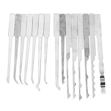 81 in 1 Stainless Steel Single Hook Kit Locksmith Tools Set Lock Picks