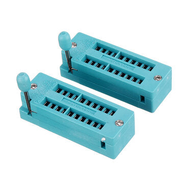 6pcs IC Lock Seat Zif Socket Test Universal zif Sockets 20Pin