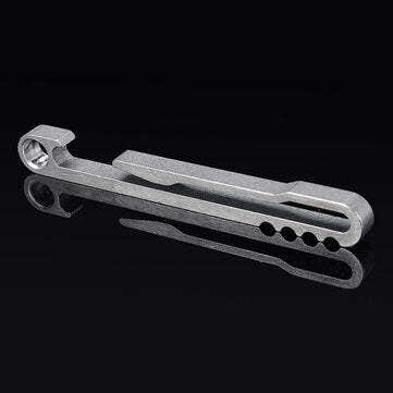 70mm Multifunction EDC Titanium Keychain Quickdraw Buckle Tool (SIZE: #2)