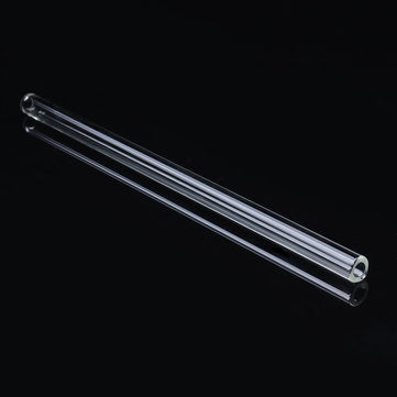 10Pcs Length 200mm OD 10mm 1.5mm Thick Wall Borosilicate Glass Blowing Tube Lab Factory School Home