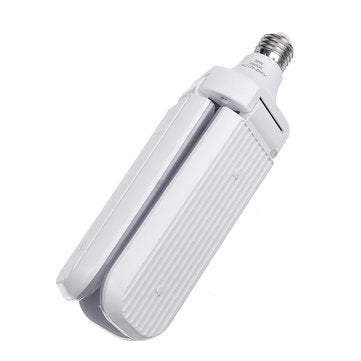 AC85-265V 45W 2835SMD Three Leaves LED Ceiling Light Bulb Foldable Garage Lamp for Home Basement Dec