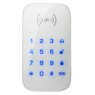 Bakeey 433MHz Wireless Wifi GSM Keyboard Touch Keypad Home Burglar Alarm System Remote Controller Fo