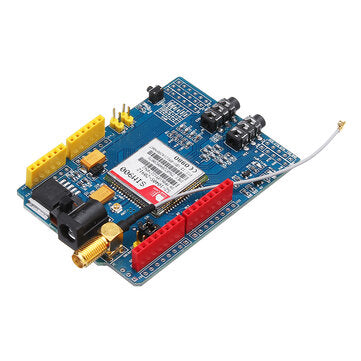 SIM900 Quad Band GSM GPRS Shield Development Board Geekcreit for Arduino - products that work with o