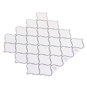 Morcart 3D Wall Sticker Self-adhesive Kitchen Bathroom Decors 12``x12``
