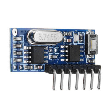 Geekcreit RX480E-4 433MHz Wireless RF Receiver Learning Code Decoder Module 4 Channel Output
