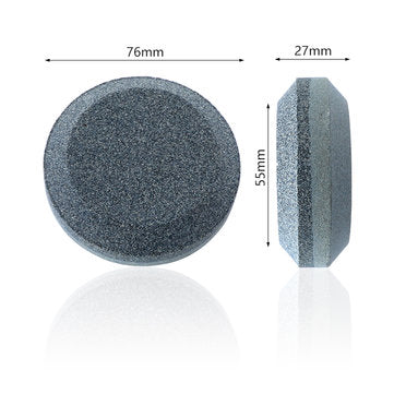 Sharpening Stone Dual Grit 120# 280# Whetstone Alumina Kitchen Round Grinding Stone Household Blade