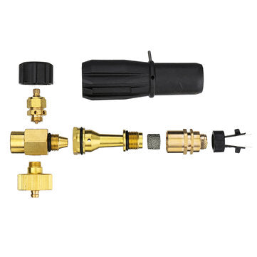 Foam Cannnon II Foam Nozzle Pressure Washer Jet Wash with 1/4" Quick Connector Foam Blaaster 0.22 Ga