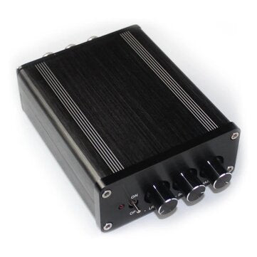 YJHiFi YJ00326 TPA3116 LM1036 2x50W Mini Tone Digital Power Amplifier Class D HIFI... (COLOR: BLACK)