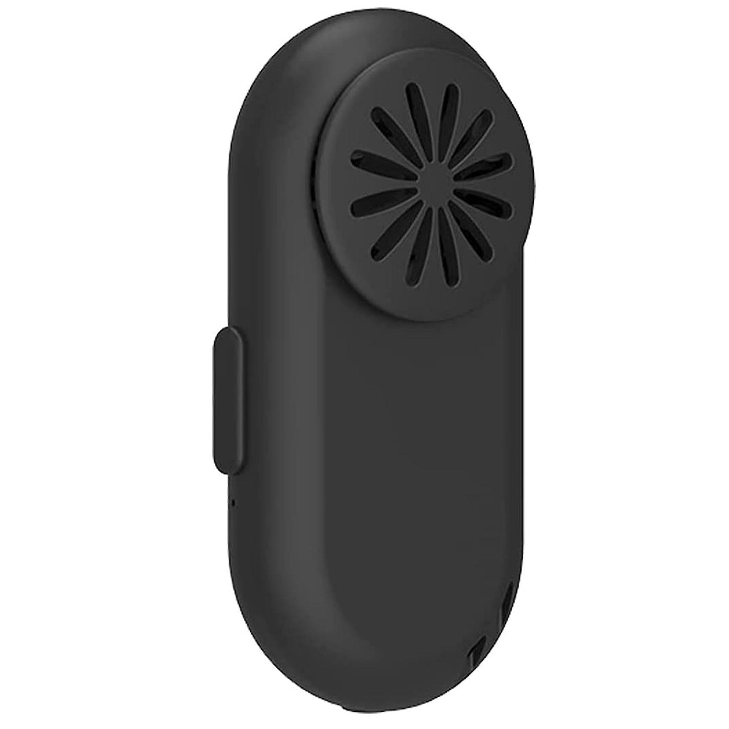 Air Purifier Mask Clip with Fan Breathe Cooler for Mask-black