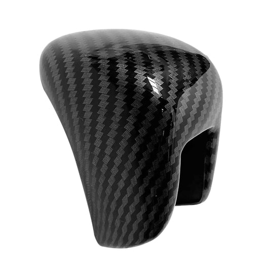 Carbon Fiber Abs Gear Shift Knob Cover Trim Fit for Honda