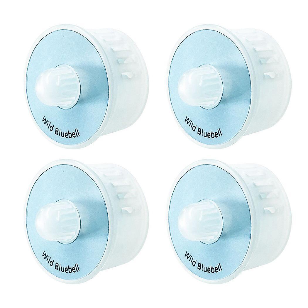 4pcs Aromatherapy Fragrance Deodorant Capsules for Ecovacs T9, Blue