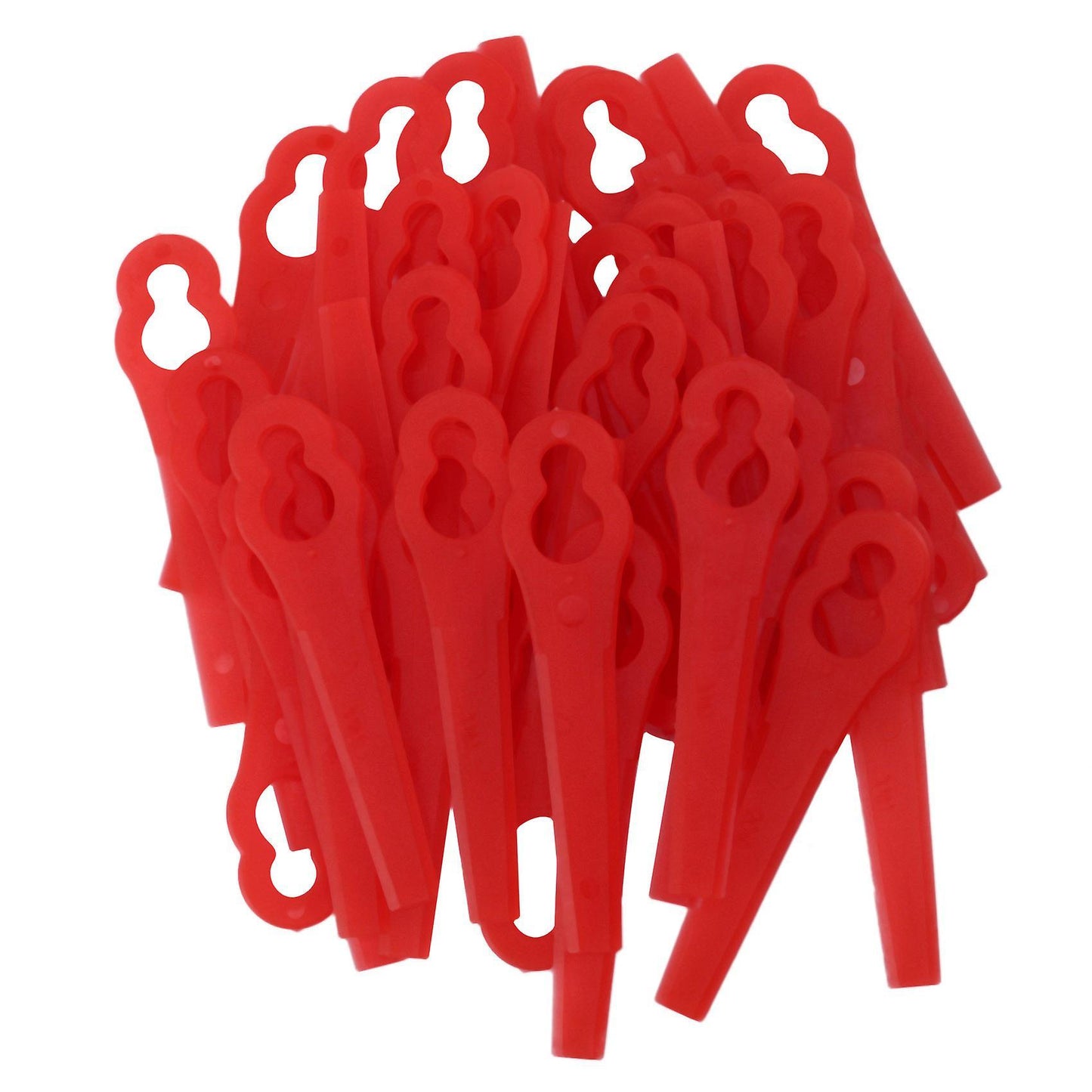 50pcs Plastic String Trimmer Blades for Garden Lawn Mower