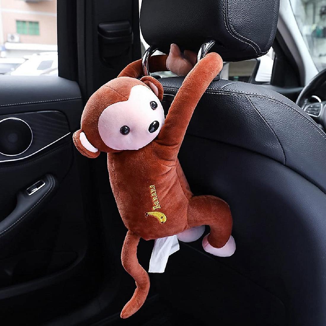 Monkey Tissue Storage Box for Car Bathroom Bedroom Kitchen Coffee