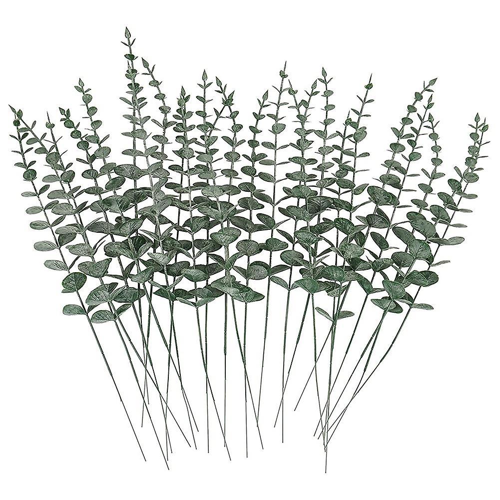 30 Pcs Artificial Eucalyptus Stems, Farmhouse Eucalyptus Leaves Decor