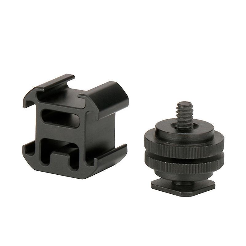 Camera Triple Cold Shoe Adapter,for Led Monitors/flash Video Camera